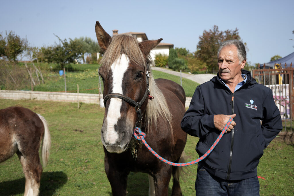 Alvano Paolelli con Berta nata nel 2008